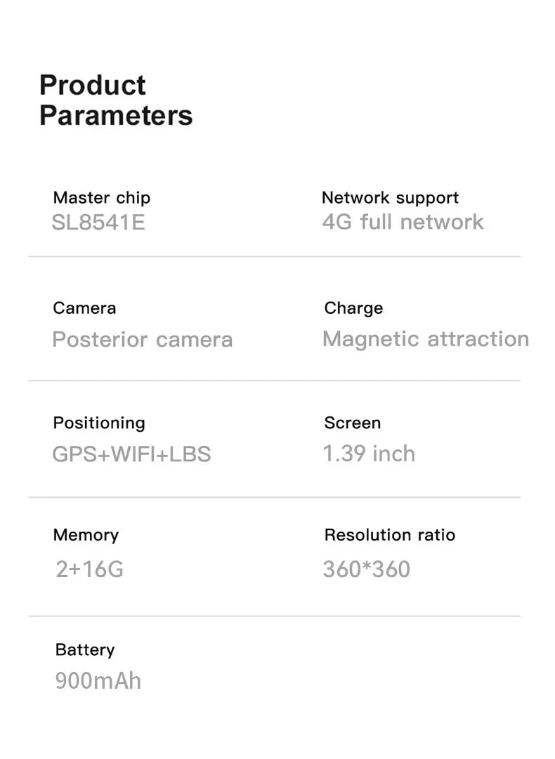 H10 4G Android Smart Watch | IPS Display NFC GPS Video Call Full Network Smart Bracelet