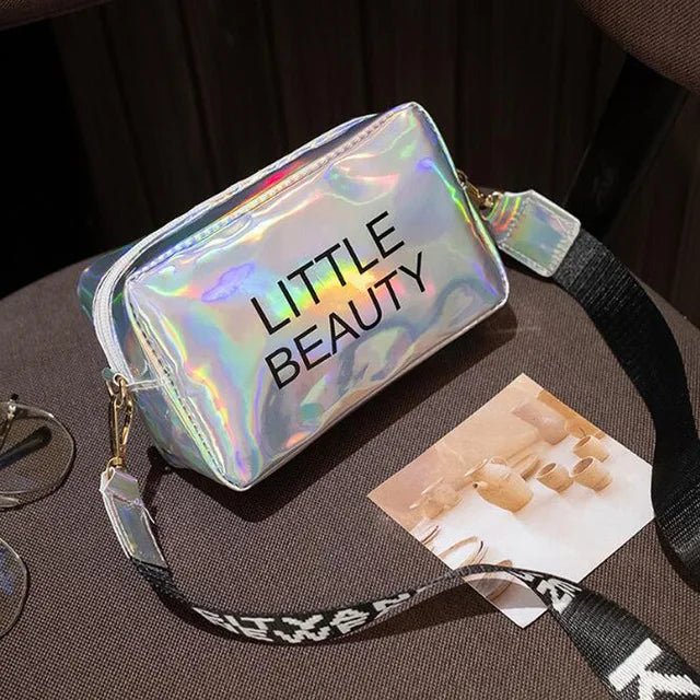 Mini PU Letter Flap Crossbody Bag – Compact Shoulder Messenger Bag for Women