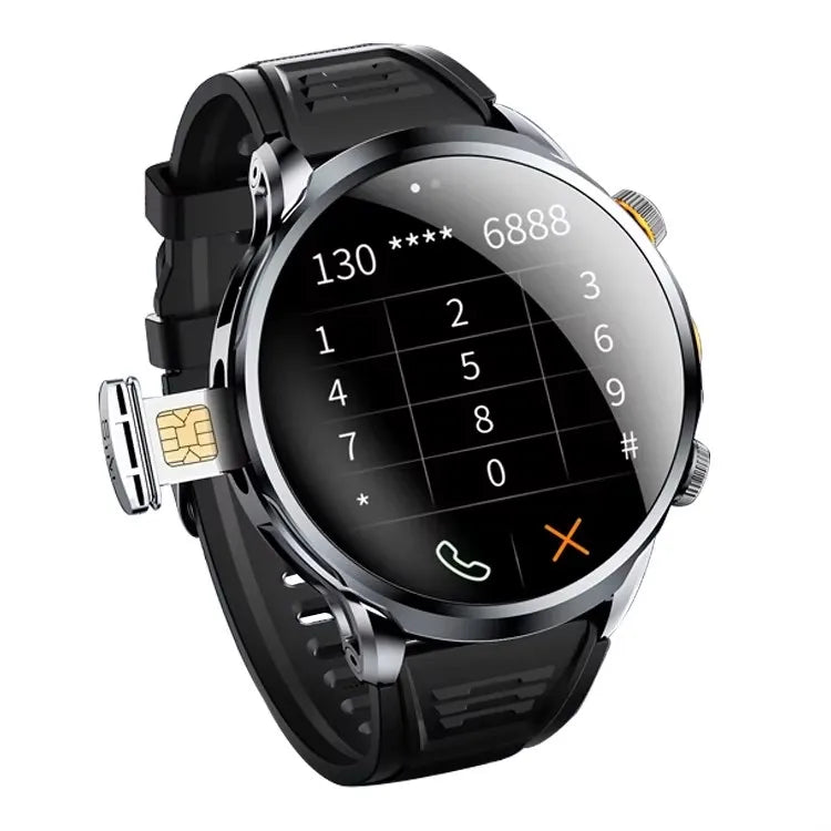 Android 4G Smart Watch Phone | SIM Card NFC WiFi GPS 2GB RAM 32GB 1100mAh Camera Round Smartwatch