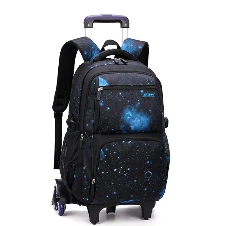 Rolling School Backpack – Detachable Trolley & Set Options