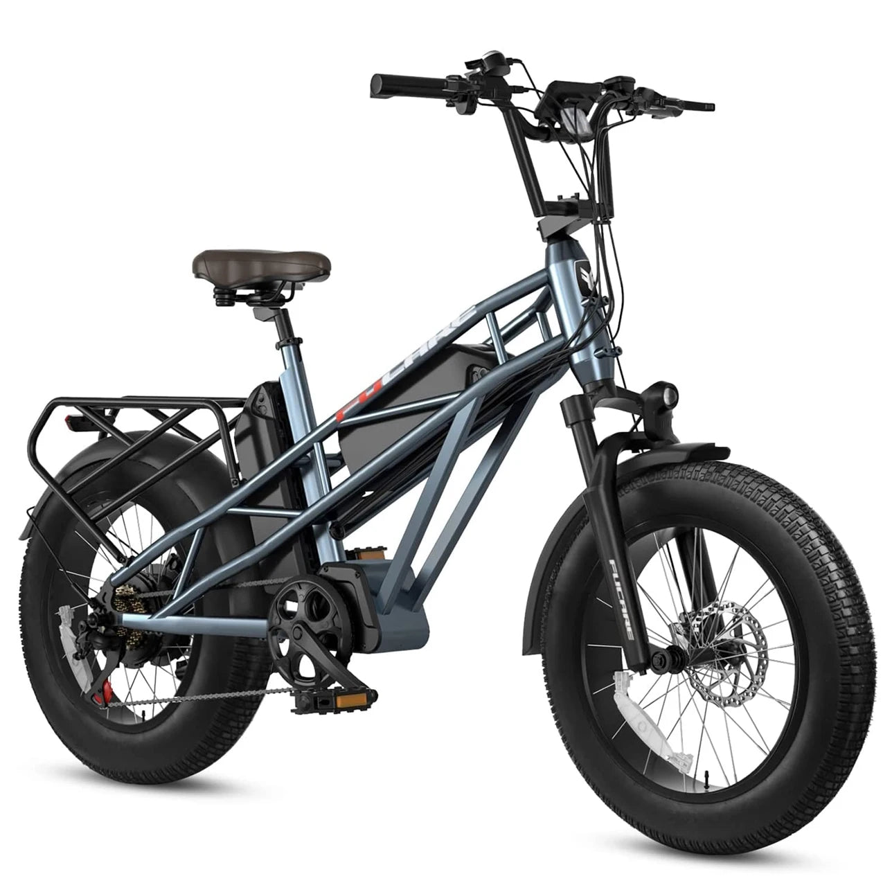 Fucare Gemini X 750W Dual Battery Electric Bike — 48V 30Ah, 100-120 Mile Range, 32MPH Adult E-Bike