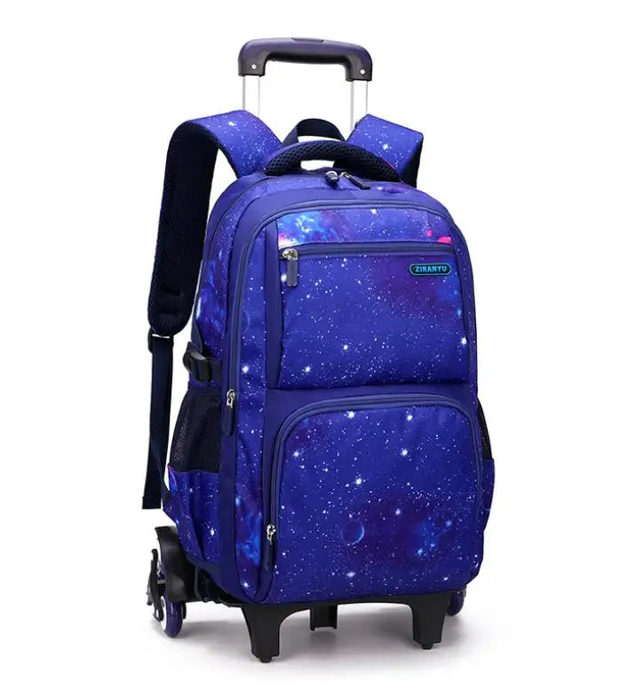 Rolling School Backpack – Detachable Trolley & Set Options