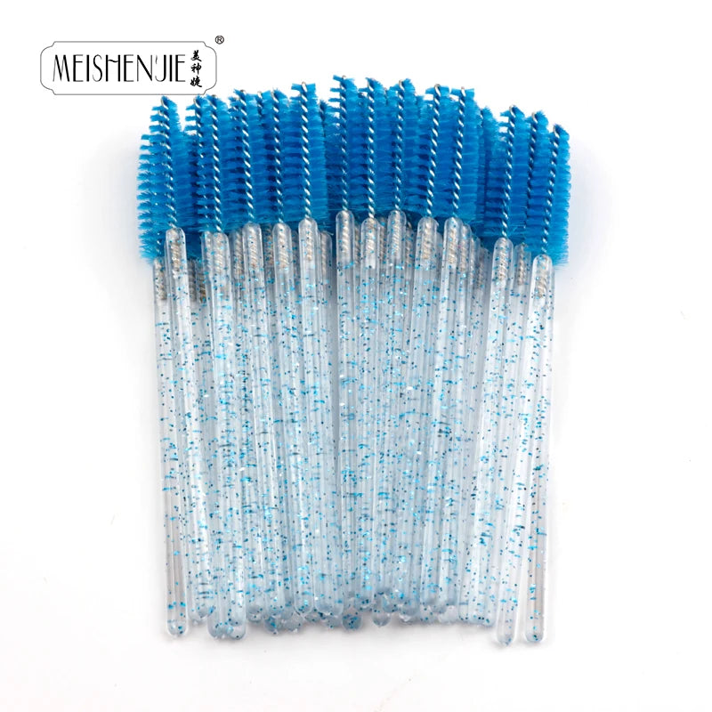 Crystal Eyelash Extension Mascara Wand Brush Set