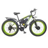 Smlro XDC600 Dual Motor 2000W Fat Tire Electric Bike — 48V 22.4Ah 26" 21-Speed, Hydraulic Disc Brakes