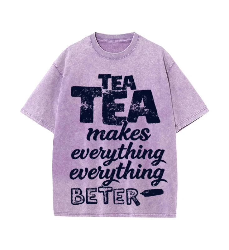 Oversized Retro Graphic T-Shirt — Y2K Streetwear Vintage Slogan Tee for Men