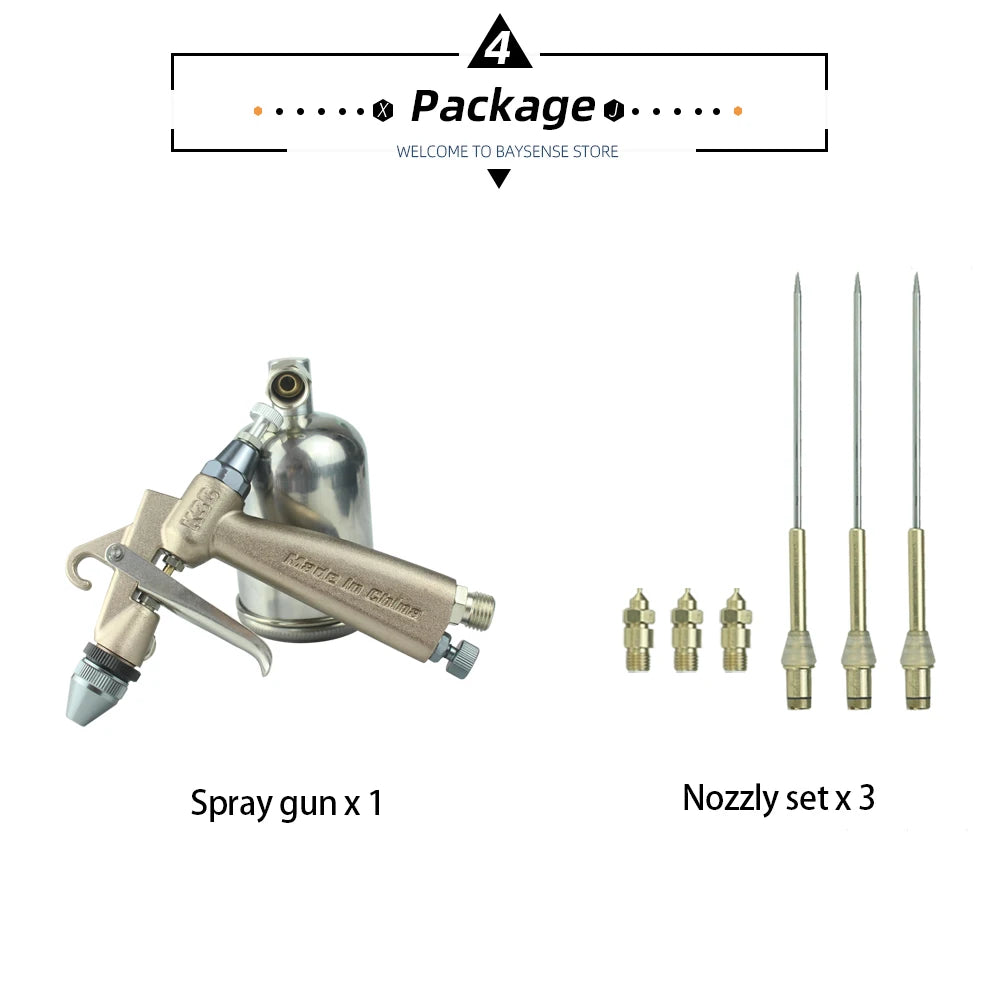 0.3mm Pneumatic Detail Spray Gun with 140ml Cup