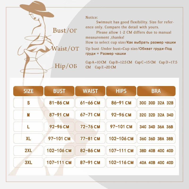 Pleated Swimsuit 2026 | Solid Color, High Waist Bandage Bikini, String Neck, 2-Piece Summer Beach Wear S-XL