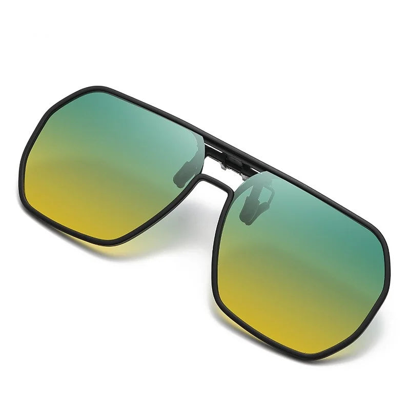 LVCong Luxury Polarized Clip-On Sunglasses | Classic High Quality UV Protection for Men & Women