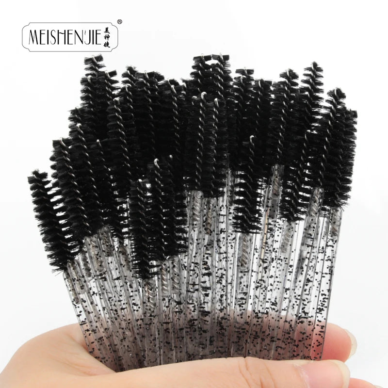 Crystal Eyelash Extension Mascara Wand Brush Set