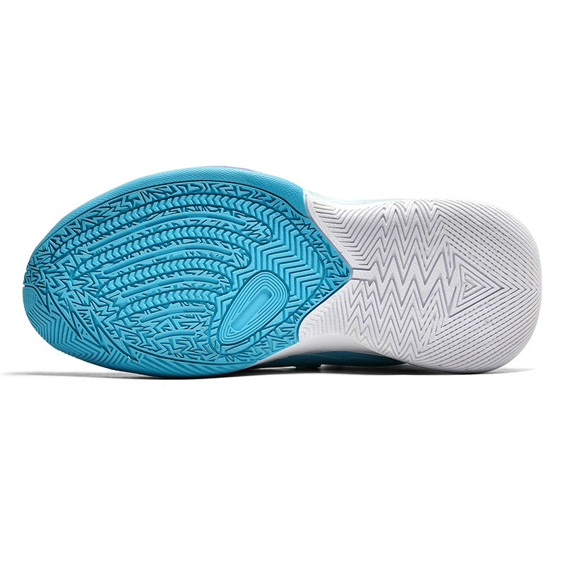 Unisex High-Top Basketball Sneakers — Breathable Mesh Outdoor Sports Shoes (Sizes 36-45)