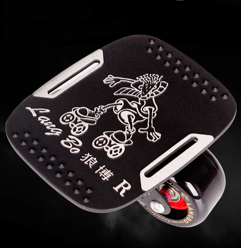 Aluminum Alloy Mini Drift Short Board Roller – 1 Pair Skateboard for Tricks & Street Skating