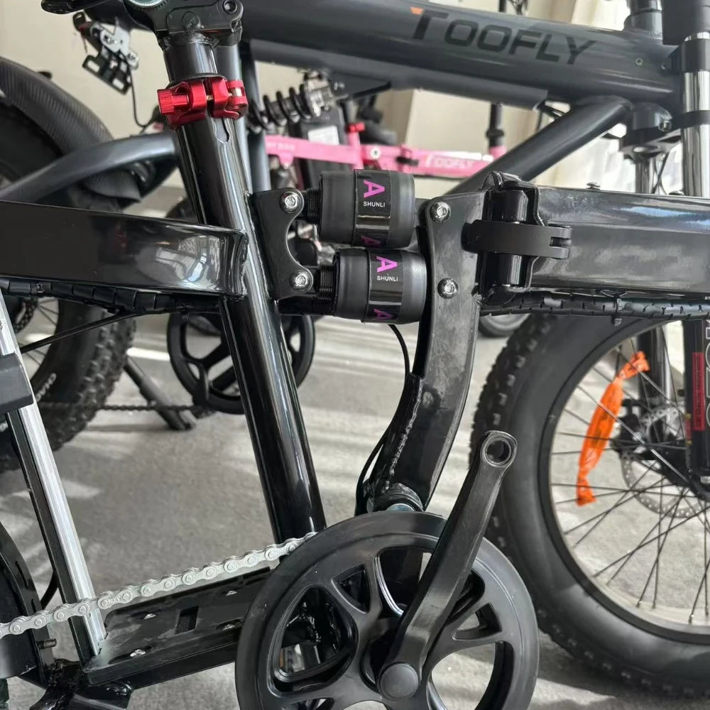 TOOFLY 250W Electric City Bike — 48V 20Ah 16" Comfortable Commuter E-Bike, CE Certified (US/EU Warehouse)