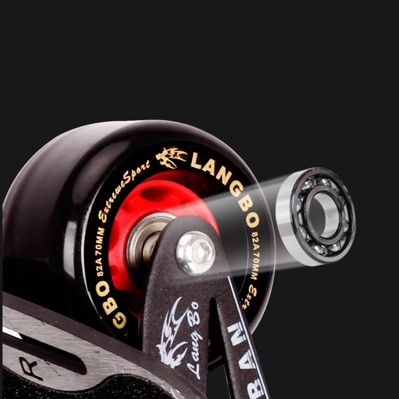 Aluminum Alloy Mini Drift Short Board Roller – 1 Pair Skateboard for Tricks & Street Skating