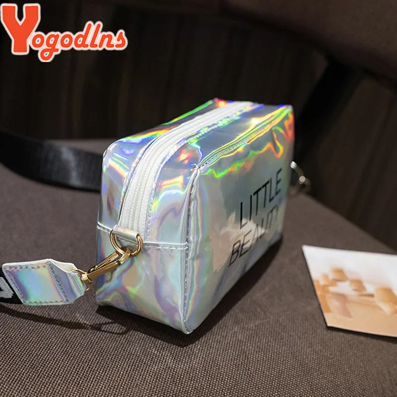 Mini PU Letter Flap Crossbody Bag – Compact Shoulder Messenger Bag for Women