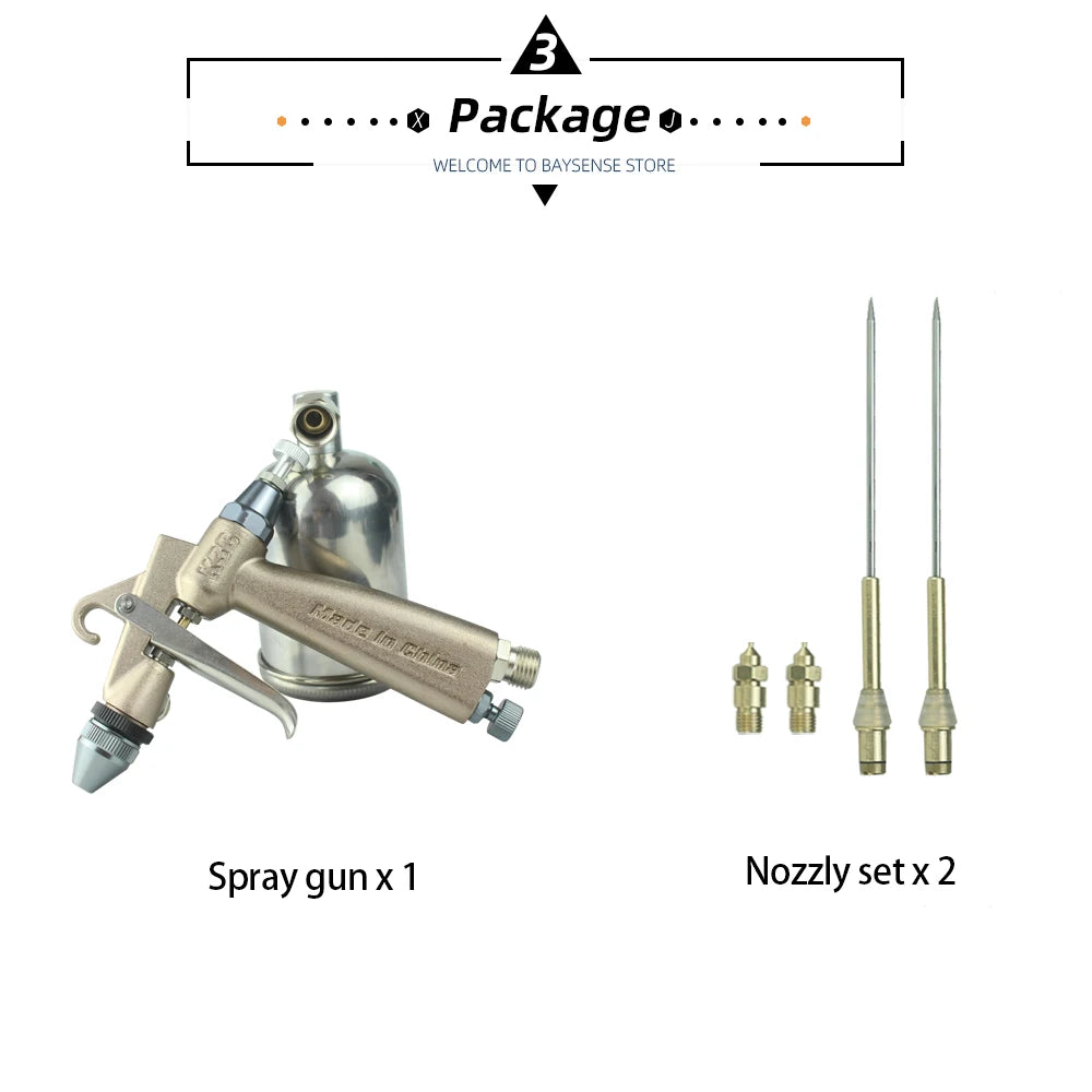 0.3mm Pneumatic Detail Spray Gun with 140ml Cup
