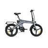 DYU T1 250W Folding Electric Bike — 36V 10Ah 20" Removable Battery, 7-Speed with Rear Seat