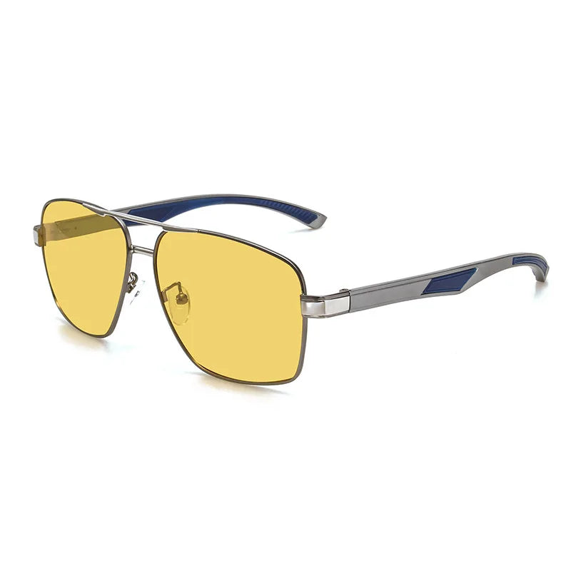 Men's Vintage Metal Polarized Sunglasses | Classic TAC Unisex Driving Fashion Shades