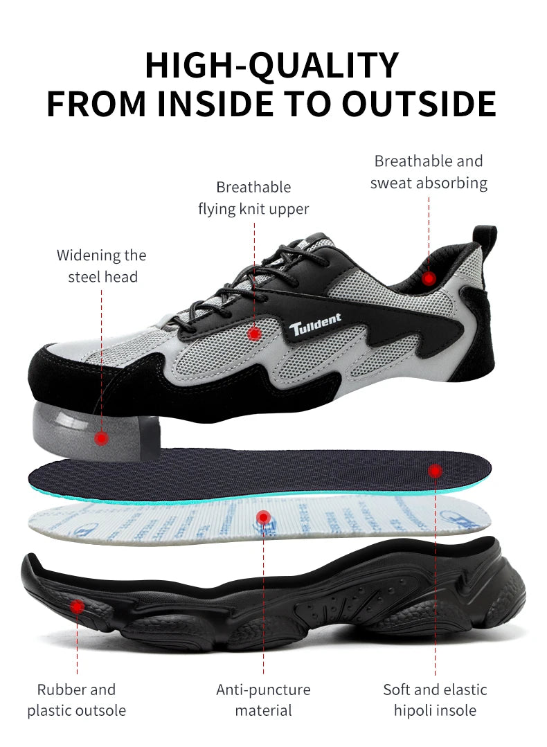Men's Waterproof Hiking Shoes – Outdoor Trekking & Tactical Boots