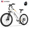 Qlife Cityone 26" Minimalist Electric City Bike — Pedal Assist Adult Commuter E-Bike (US Warehouse)