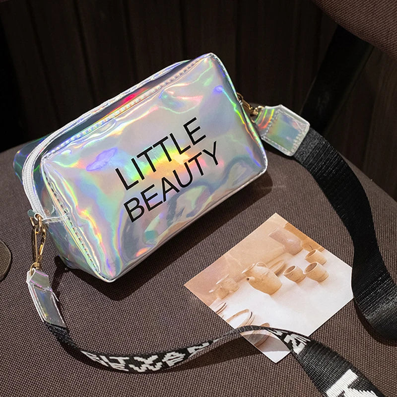 Mini PU Letter Flap Crossbody Bag – Compact Shoulder Messenger Bag for Women