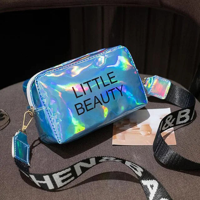 Mini PU Letter Flap Crossbody Bag – Compact Shoulder Messenger Bag for Women