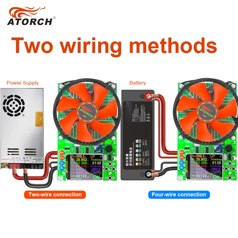 150W 25A Battery Capacity Tester – DC USB Electronic Load & Lithium Discharge Monitor with PC App