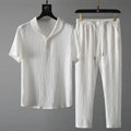 Men's Classic Shirt & Trousers Set – Business Casual 2-Piece Outfit (M–4XL)