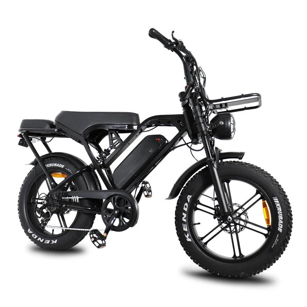 VOMO X80PRO 250W Long Range Fat Tire E-Bike — 48V 15Ah 20" Full Suspension with Smart Alarm