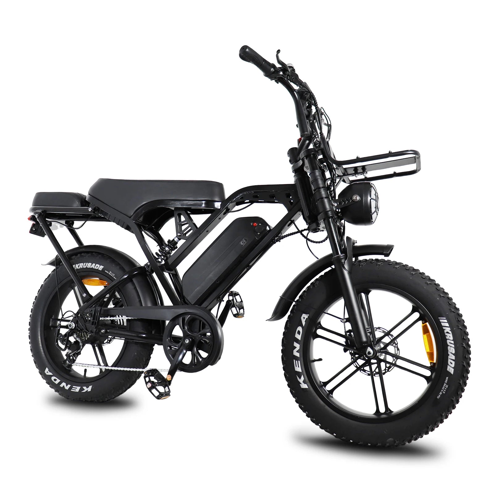 VOMO X80PRO 250W Long Range Fat Tire E-Bike — 48V 15Ah 20" Full Suspension with Smart Alarm