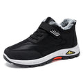 Men's Warm Cotton Winter Hiking Shoes — Velvet Lined Walking Shoes for Elderly (Sizes 39-44)