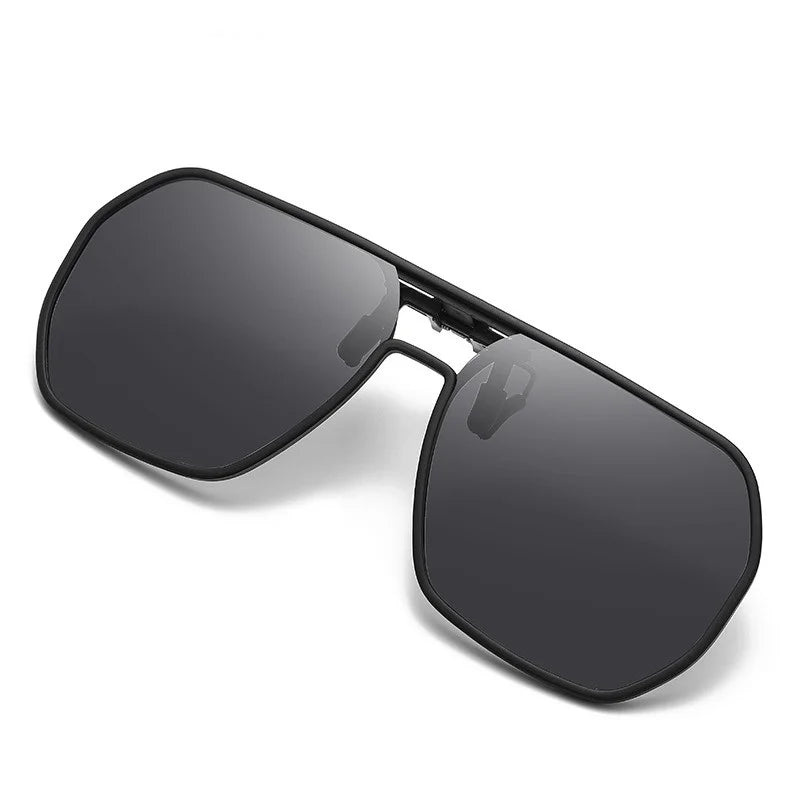 LVCong Luxury Polarized Clip-On Sunglasses | Classic High Quality UV Protection for Men & Women