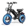 750W 16" Full Suspension Fat Tire Electric Mountain Bike — 48V Class 2 E-Bike (US Stock)