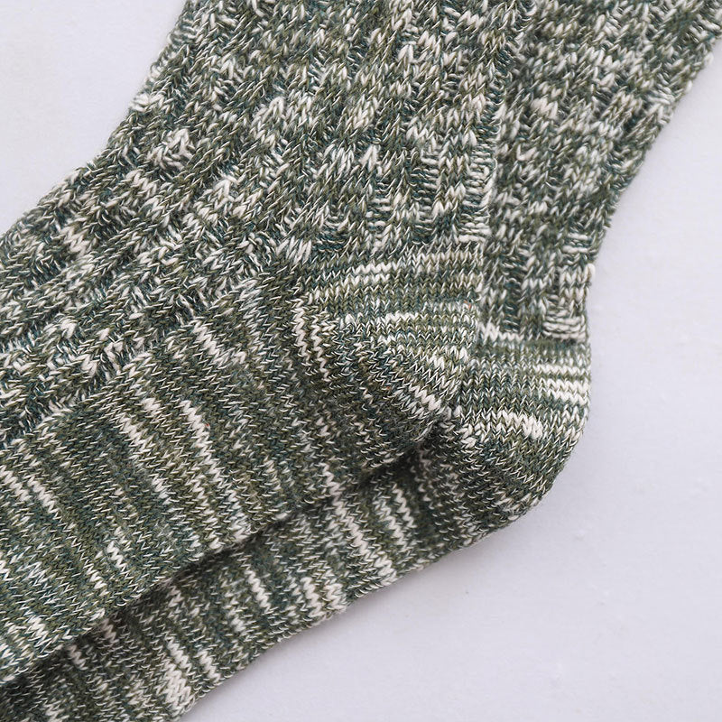 Women's Thigh-High Socks – Thick Cotton Blend