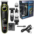 Kemei 696 All-in-One Hair Trimmer for Men – Adjustable Beard, Body, Nose & Ear Grooming Kit
