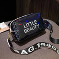 Mini PU Letter Flap Crossbody Bag – Compact Shoulder Messenger Bag for Women