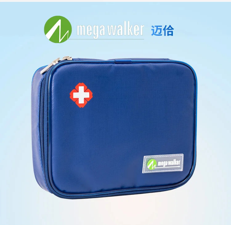 Portable Insulated Insulin Cooler Bag – Nylon Aluminum Foil Diabetic Travel Case with Gel Packs & Thermometer