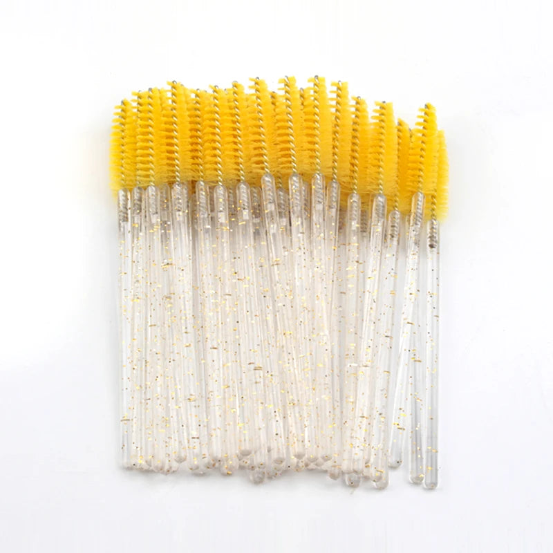 Crystal Eyelash Extension Mascara Wand Brush Set
