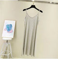 Modal Camisole Tank Dress — Casual Sexy O-Neck Beach Home Dress