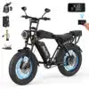 AtlasTrek X5 250W Electric Mountain Bike — 48V 15Ah 20" Fat Tire Waterproof Adult E-Bike (US/EU Warehouse)