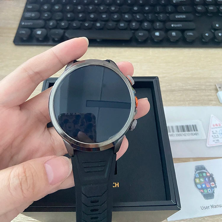 Android 4G Smart Watch Phone | SIM Card NFC WiFi GPS 2GB RAM 32GB 1100mAh Camera Round Smartwatch