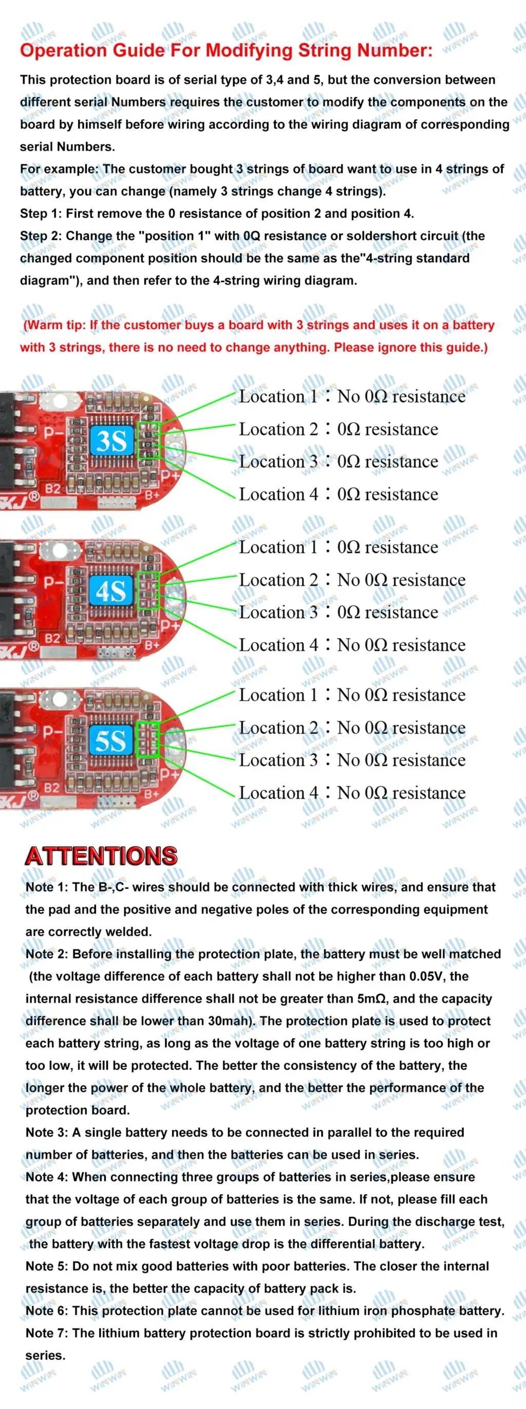 BMS Lithium Battery Protection Circuit Board – 1S–5S 18650 LiPo Li-ion PCB Module for 10A–25A Applications