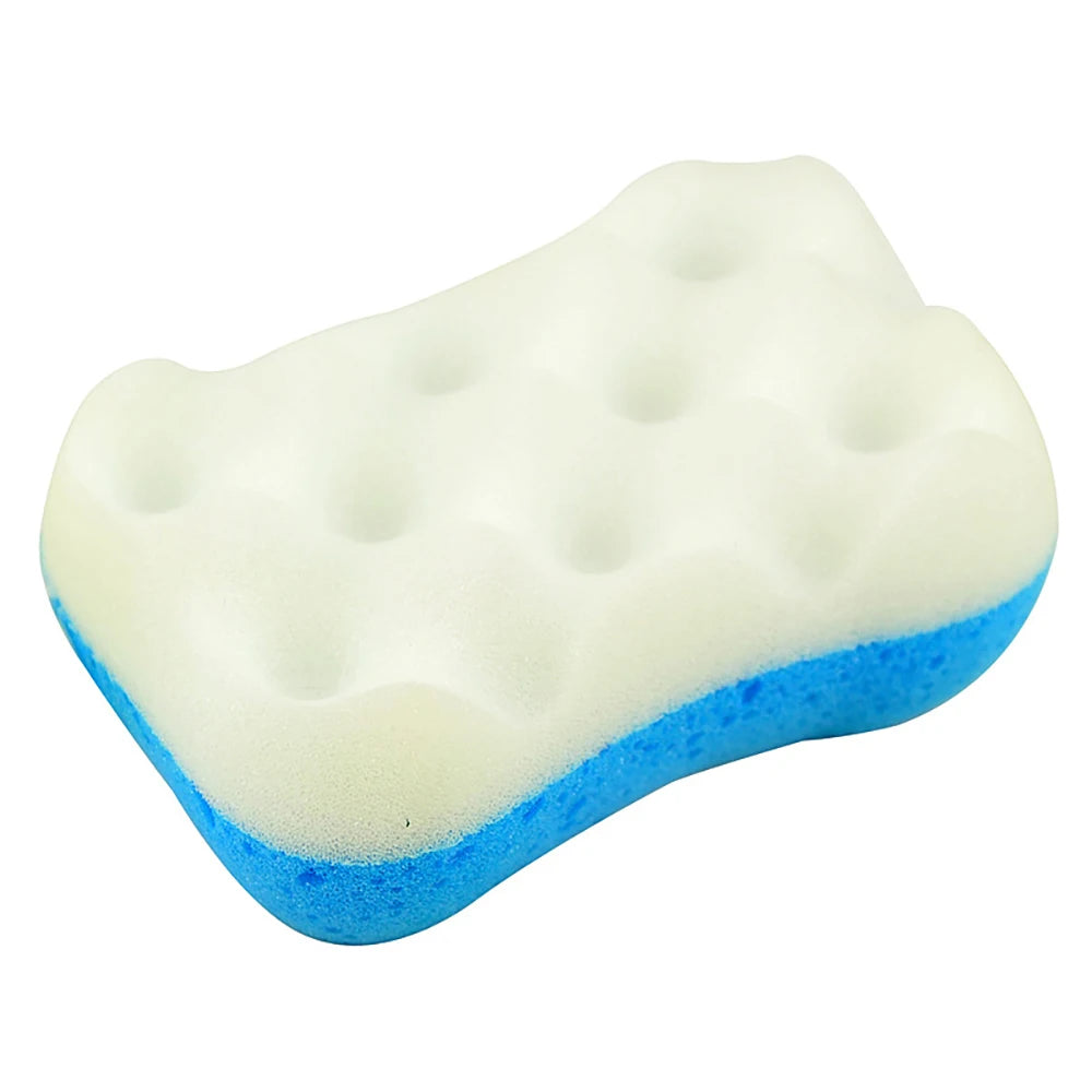 Soft Bath Sponge Body Scrub & Massage Brush – Exfoliating Skincare Shower Accessory