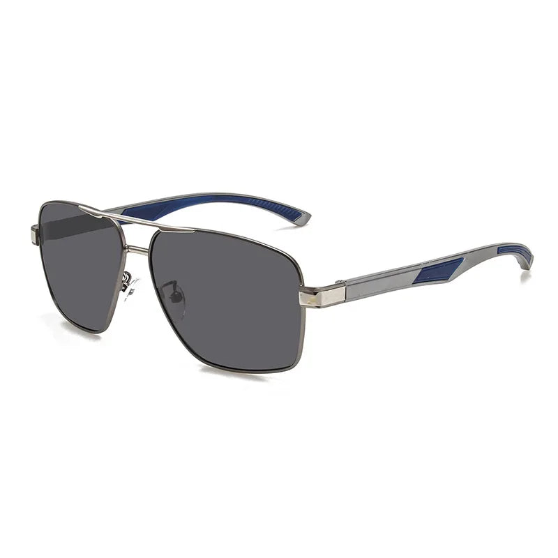 Men's Vintage Metal Polarized Sunglasses | Classic TAC Unisex Driving Fashion Shades