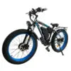 Smlro XDC600 Dual Motor 2000W Fat Tire Electric Bike — 48V 22.4Ah 26" 21-Speed, Hydraulic Disc Brakes
