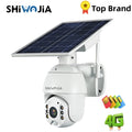 SHIWOJIA Solar Security Camera – 4G or Wi-Fi Options