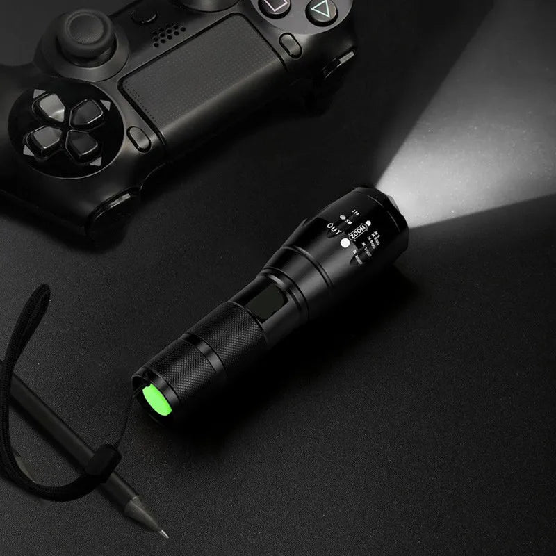XM-L2 10000LM Zoomable CREE LED Flashlight – Waterproof Tactical Torch for 18650/26650