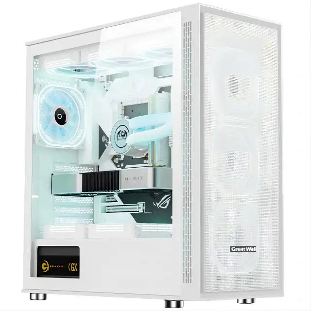 Aotesier Gaming Desktop PC – Intel i7 Core, 8GB/16GB RAM, 256GB SSD, Tempered Glass, Win10