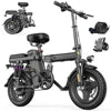 QJ26 1000W 26" Fat Tire Electric Mountain Bike — 48V Off-Road E-Bike, 31MPH, Hydraulic Disc Brakes