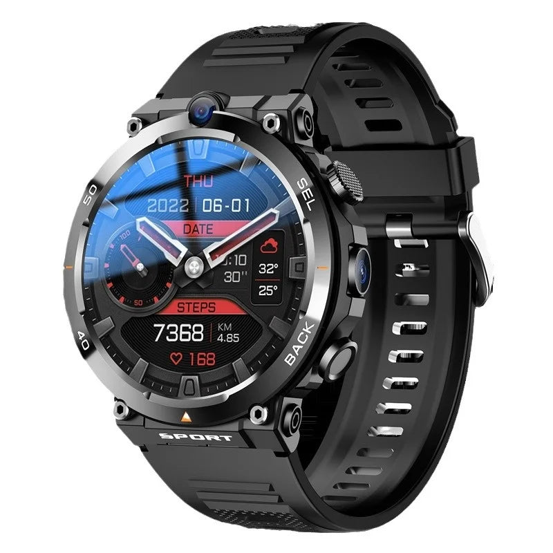 H10 4G Android Smart Watch | IPS Display NFC GPS Video Call Full Network Smart Bracelet