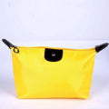Colorful Waterproof Dumpling Cosmetic Bag – Mini Cute Toiletry Makeup Tote Purse for Women